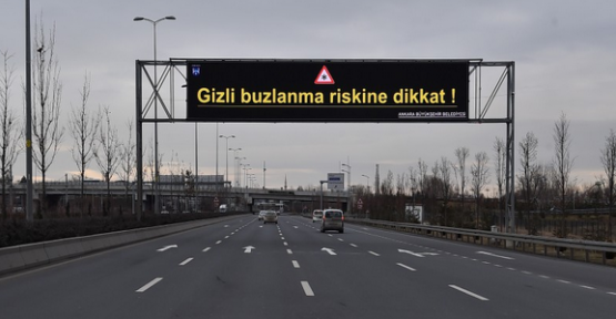 Başkent Ankara'da Ledli Ekranlar Bilgilendiriyor