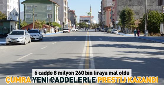 Çumra'da caddelerde düzenleme yapılıyor