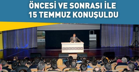 Gazeteci Yazar Cem Küçük, Konya'da Konferans Verdi