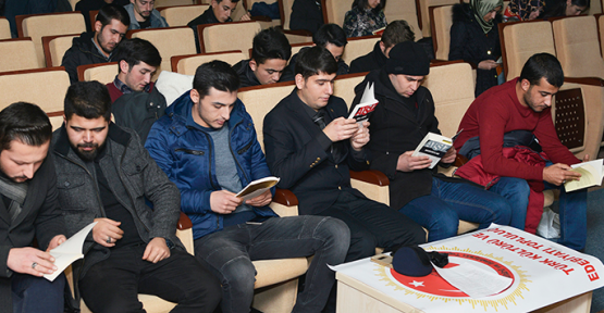 Karaman Kmü'de kitap okuma etkinliği düzenlendi