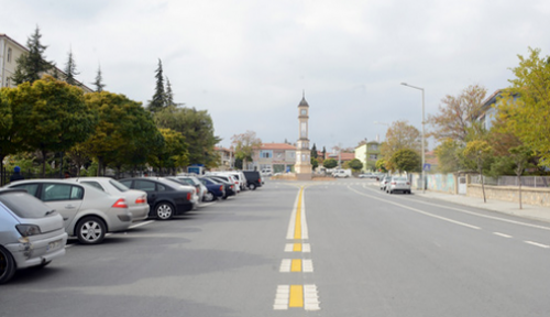 Konya Yunak’ta 5 caddede düzenleme tamamlandı