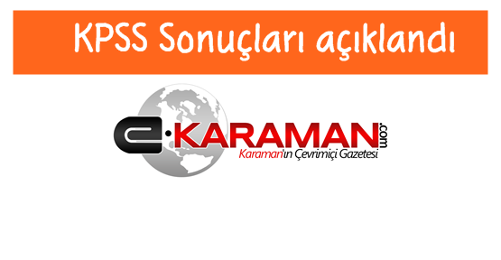 Ortaöğretim KPSS sonuçları açıklandı 2016