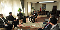 Karaman'da Türk Ocaklarından  Vali Tapsız’a Ziyaret