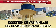 Konya'da KOSKİ su yatırımları devam ediyor