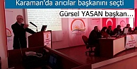 Karaman'lı arıcılar başkanını seçti