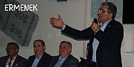 Recep Konuk, referandum çalışmalarını Ermenek'te sürdürüyor