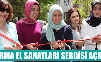 Karaman'da 2017 El Sanatları Karma Sergisi açıldı