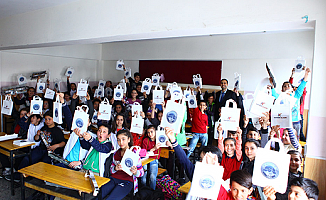 Kayseri'de öğrencilere toplu taşıma anlatılıyor