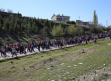 Kayseri'de Sağlıklı Yaşam Yürüyüşlerine Devam