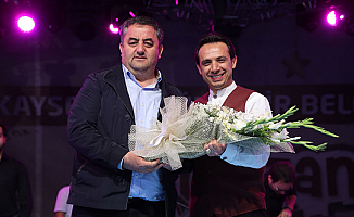 Fatih Koca  Kayseri'de konser verdi
