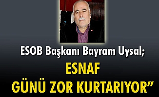 “KARAMAN’DA ESNAF GÜNÜ ZOR KURTARIYOR”