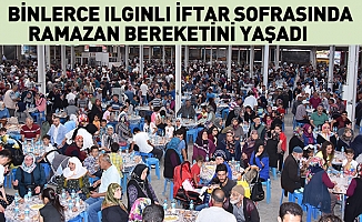 Binlerce Ilgınlı İftar Sofrasında Ramazan Bereketini Yaşadı