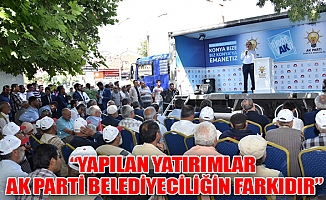 Yapılan Yatırımlar AK Parti Belediyeciliğin Farkıdır