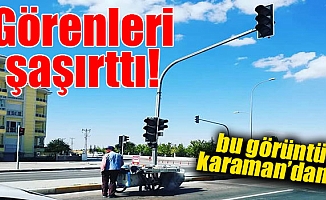 GÖRENLERİ ŞAŞKINA ÇEVİRDİ!