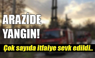 Arazide Yangın!