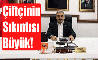 ÇİFTCİNİN SIKINTISI BÜYÜK!