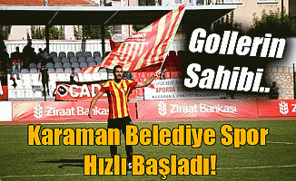 Gollerin Sahibi Karaman Belediye Spor!