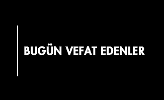 KARAMAN'DA BUGÜN VEFAT EDENLER - 15.09.2018
