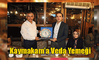 Kaymakam'a Veda Yemeği