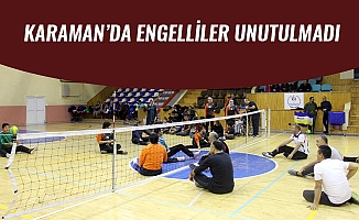 KARAMAN’DA ENGELLİLER UNUTULMADI