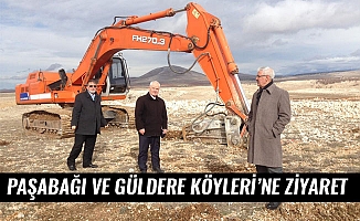 PAŞABAĞI VE GÜLDERE KÖYLERİ’NE ZİYARET