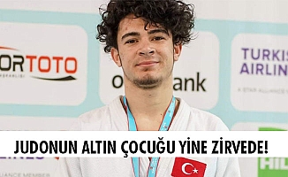 JUDONUN ALTIN ÇOCUĞU YİNE ZİRVEDE!