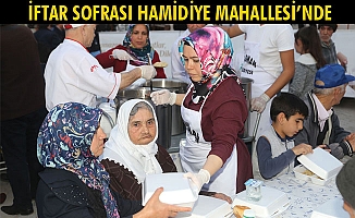 İFTAR SOFRASI HAMİDİYE MAHALLESİ’NDE