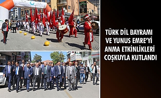 TÜRK DİL BAYRAMI VE YUNUS EMRE’Yİ ANMA ETKİNLİKLERİ COŞKUYLA KUTLANDI