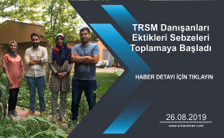 TRSM Danışanları Ektikleri Sebzeleri Toplamaya Başladı