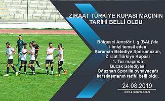 ZİRAAT TÜRKİYE KUPASI MAÇININ TARİHİ BELLİ OLDU