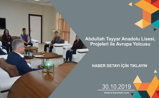 Abdullah Tayyar Anadolu Lisesi,Projeleri ile Avrupa Yolcusu
