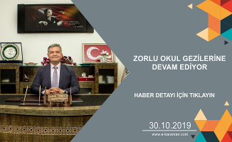 ZORLU OKUL GEZİLERİNE DEVAM EDİYOR