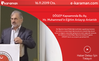 DÖGEP Kapsamında Bu Ay, Hz. Muhammed’in Eğitim Anlayışı Anlatıldı