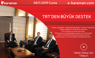 TRT’DEN BÜYÜK DESTEK