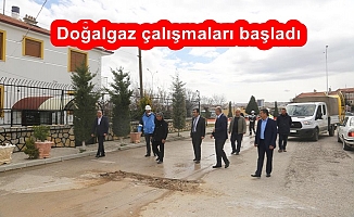 Bahçelievler Mahallesi’nde, doğalgaz çalışmaları başladı