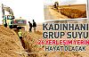 Kadınhanı Grup Suyu Projesi hayat verecek