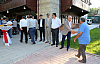 Karaman Belediyesi  bayramlaşma programı düzenledi