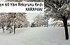 Karaman, Kar Yağışında Son 60 Yılın Rekorunu Kırdı
