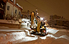 Karaman'da belediye gece gündüz kar mesaisinde