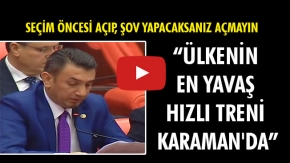 SEÇİM ÖNCESİ AÇIP, ŞOV YAPACAKSANIZ AÇMAYIN